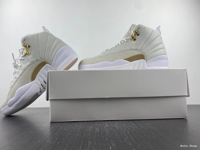 Bmlin Shoes 12 White Jordan Retro OVO 873864-102 0818